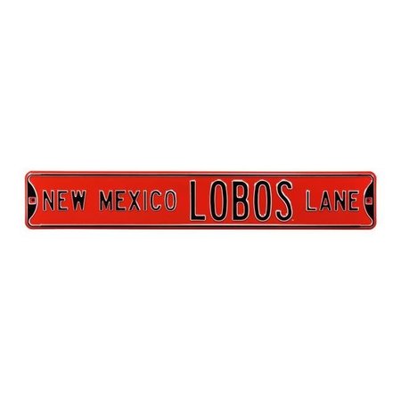 AUTHENTIC STREET SIGNS Authentic Street Signs 70185 New Mexico Lobos Lane Street Sign 70185